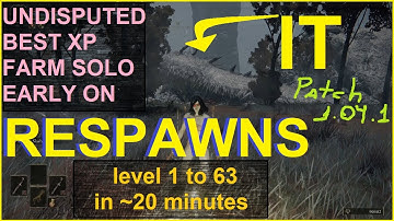 Undisputed Best XP (Rune Farm) Solo Method Early On - Greyoll Respawns! - Patch 1.04.1 -  Elden Ring