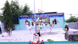 Jai ho & Azadi ki udan song 15th independence day -st-Andrew's EM school //Garabandha 2026 #by S2dnt
