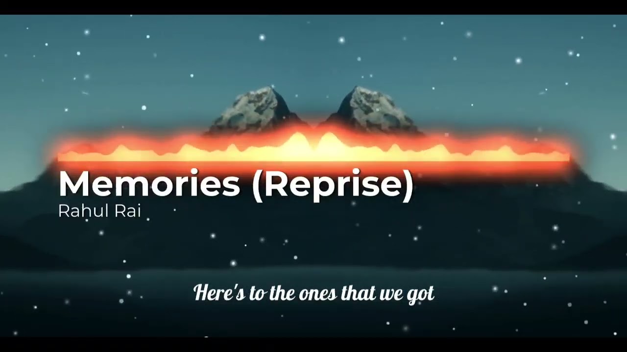Memories | Rahul Rai | Reprise Version | Maroon 5