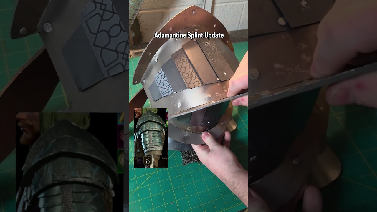 Updates on the bg3 cleric cosplay!  #bg3 #cleric #dungeonsanddragons #cosplay