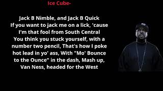 Ice Cube-You Know How We Do It-[Lyrics Video Explicit]