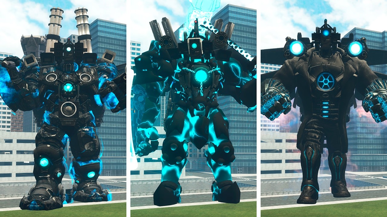 EVOLUTION RESTORED TITAN CAMERAMAN BULK VS SKIBIDI TOILET BOSSES (Garry's Mod)