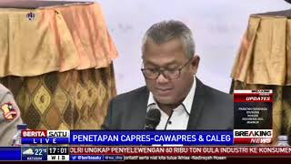 KPU Tetapkan 807 Orang DCT anggota DPD di Pemilu 2019 KPU Tetapkan 807 Orang DCT anggota DPD di Pemilu 2019