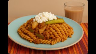 Fusilli a la mexicana 💚🤍❤️