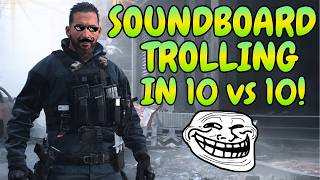SOUNDBOARD TROLLING RANDOMS in MW4 10v10 Gunfight!