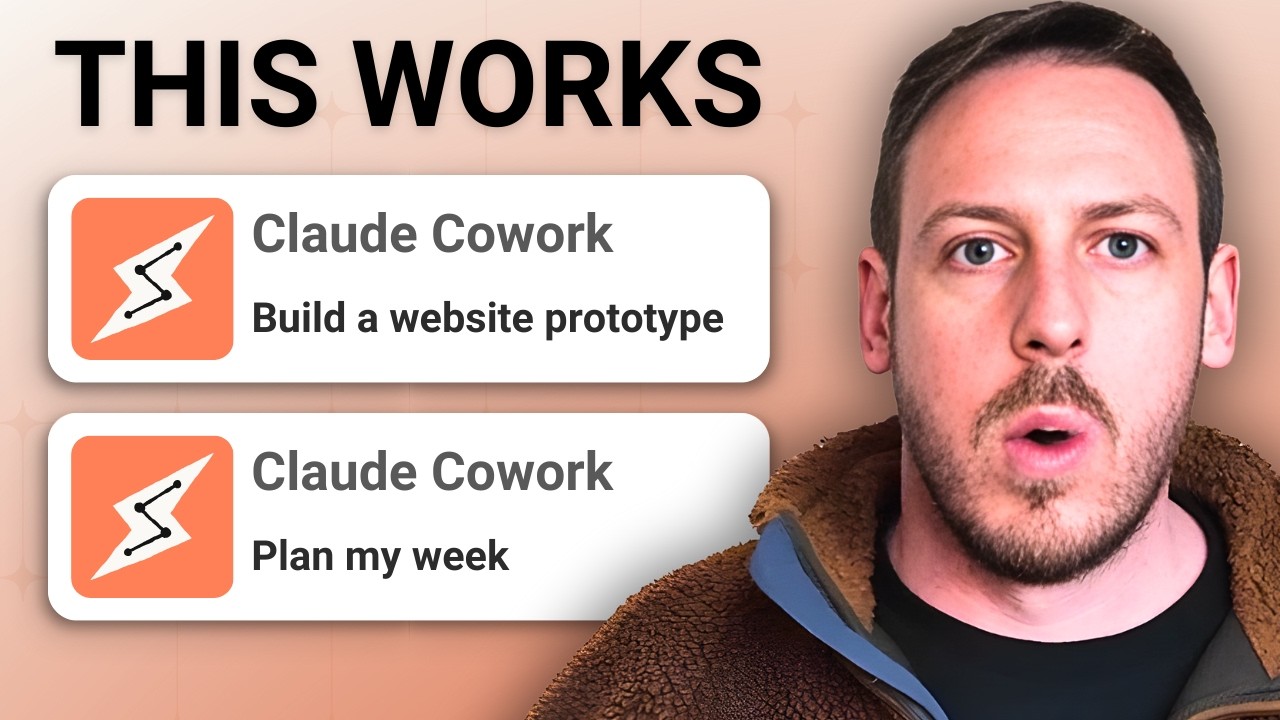 Claude Cowork Is Here! Full Breakdown + Real Testing - YouTube