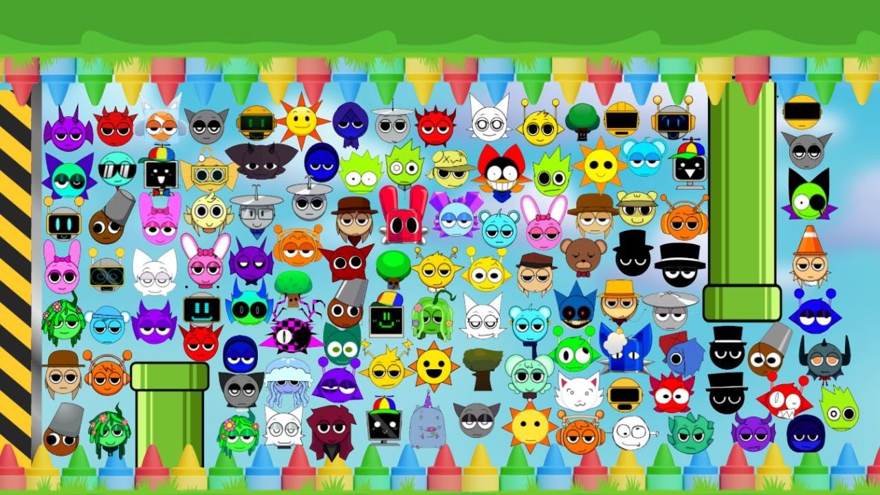 ALL 100+ Sprunki Survival Marble Race In Algodoo - Who Will Win??