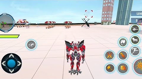Elephant Robot Car Transformer Games || Level 15 - Android Gameplay