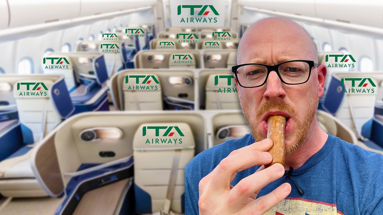 Flying to London for Fish & Chips! ITA Airways A330NEO Business Class