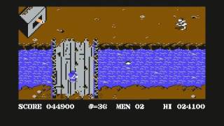 Commando - Commodore 64 - Gameplay video with orchestral remix soundtrack