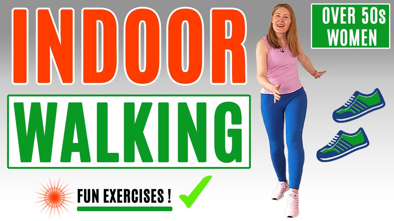 30 Minute SWEATY INDOOR WALKING Workout for Women Over 50 | Lively ...