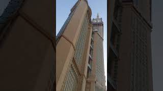 Makkah live Azan clock tower - Masjid Al Haram Saudi #shorts