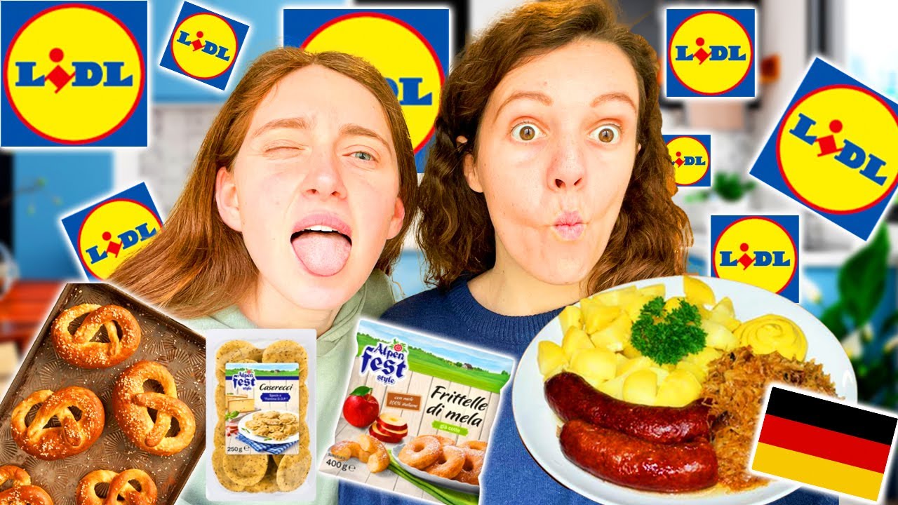 È ARRIVATA LA SETTIMANA TEDESCA AL LIDL 🇩🇪 testiamo tutti i prodotti