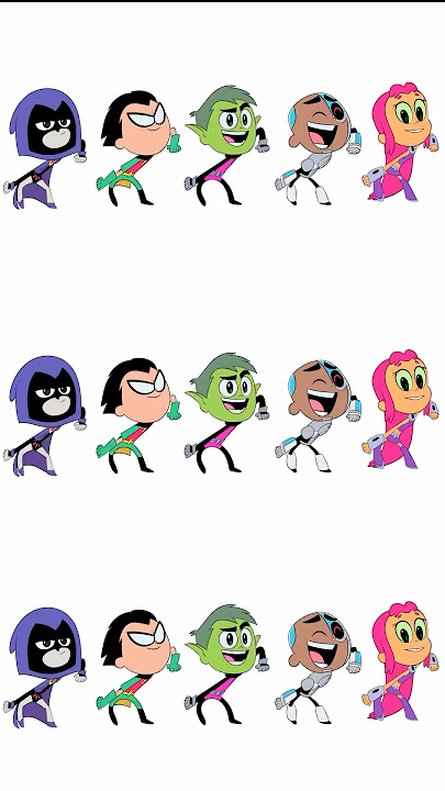 What If Teen Titans Go! Was Drawn by Hand?