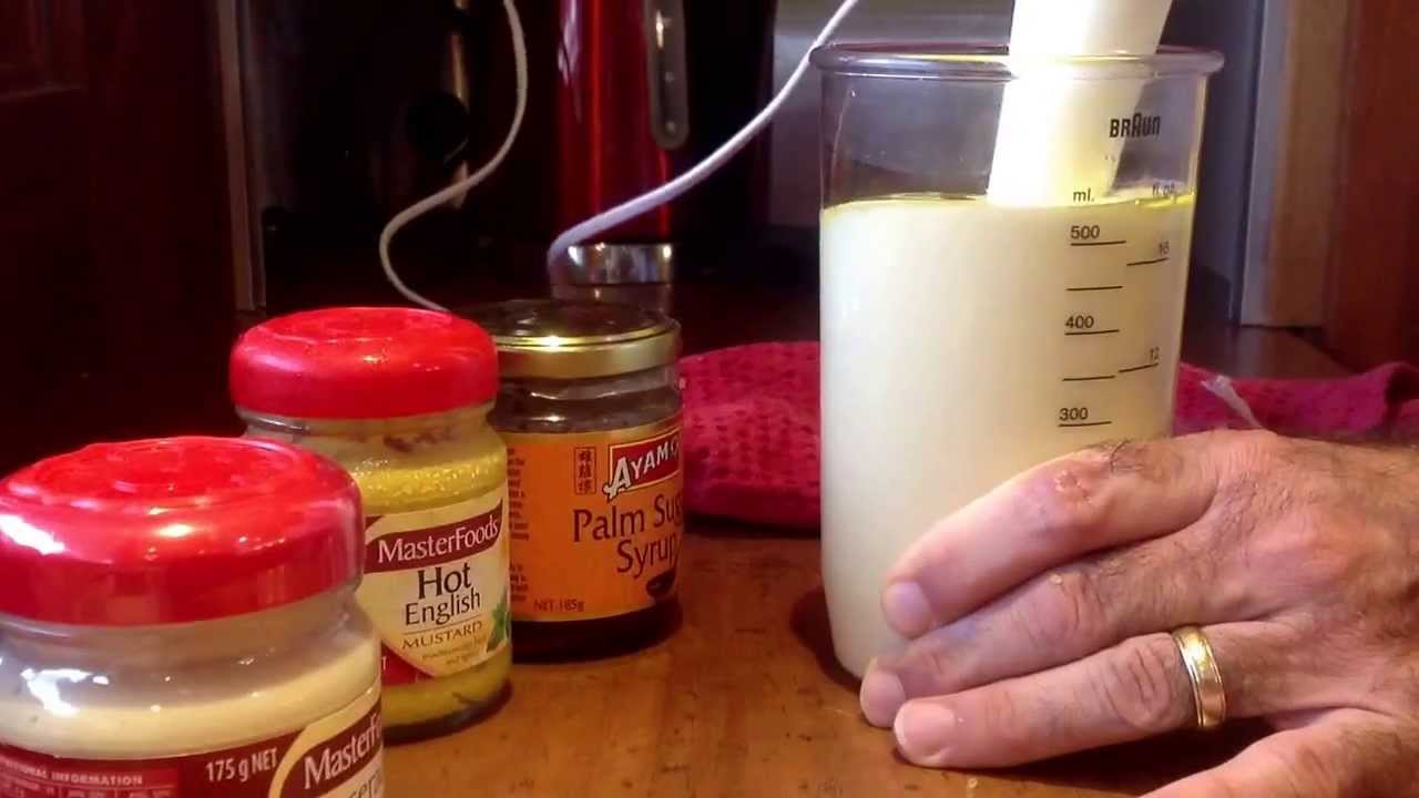 Making Healthy Whole Egg Mayonnaise YouTube