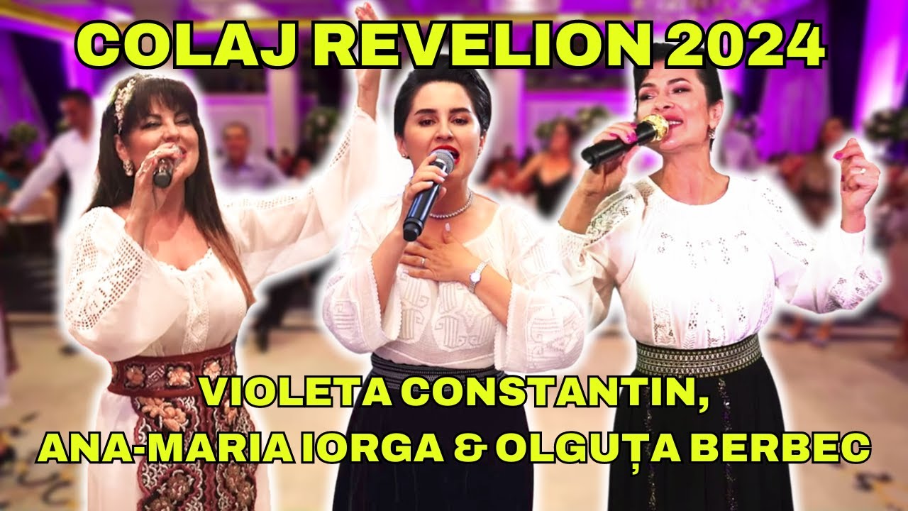 🎊 PETRECERE REVELION 2024 🥂 Ana-Maria Iorga, Olguta Berbec & Violeta Constantin 🎉 SARBE SI HORE 🔥