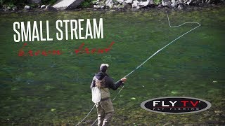 FLY TV - Small Stream Brown Troutin' in the Mountains