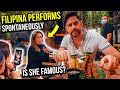 FILIPINA Surprises FOREIGNERS with SINGING in BAGUIO - is she FAMOUS?!
