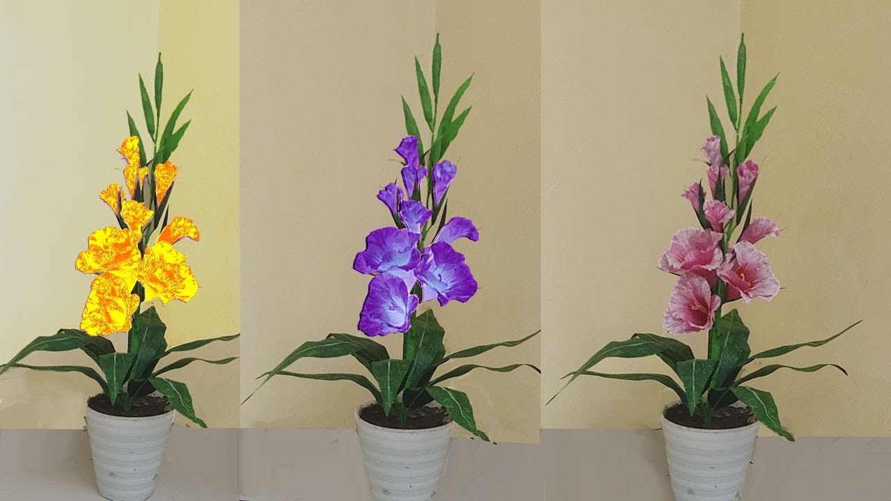 Cara Membuat Bunga Hias Meja PLASTIK KRESEK - How to Make Plastic Table Decorative Flowers