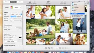 How to Share Collage on Facebook, Twitter, Flickr, Email, or AirDrop using TurboCollage