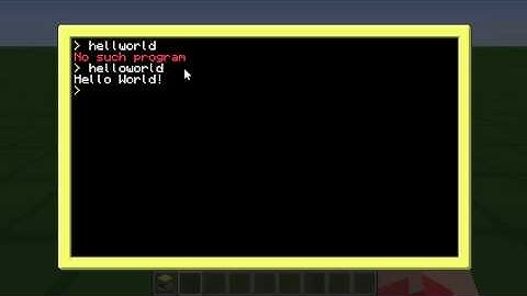 Computer Craft Tutorial Episode 1: Hello World!