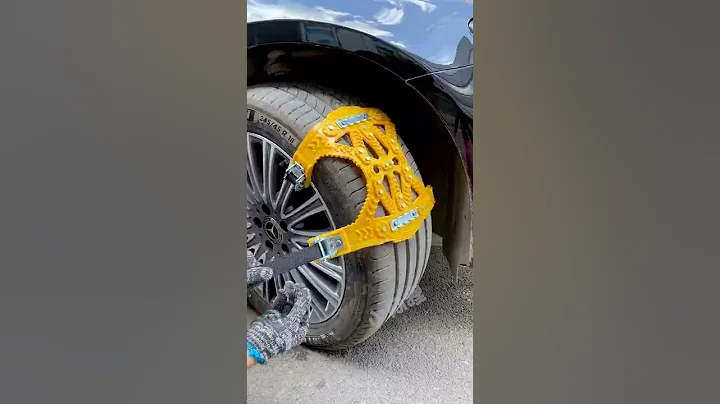 冬天提前給車備用防滑鏈，冰雪路面再也不怕輪胎打滑 #好物推薦 - 天天要聞