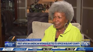 First African-American woman elected to office in Blount County