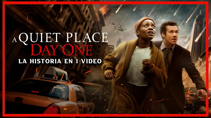 Un Lugar en Silencio Día 1 : La Historia en 1 Video