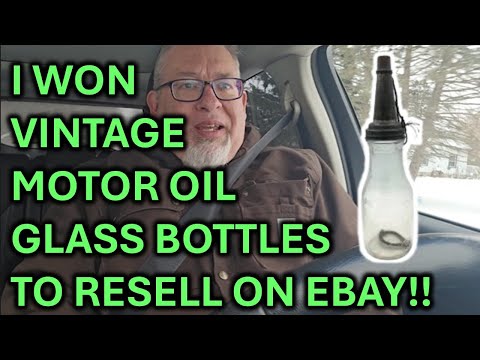 Glass Automotive Oil Bottles