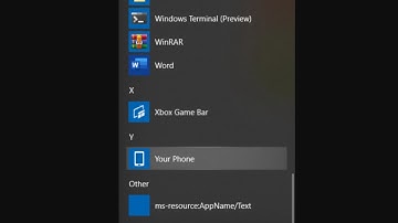 How to Remove ms-resource:AppName/Text from Start menu