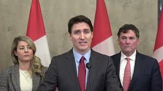 Orange juice to dishwashers: PM Trudeau sketches out Canada's retaliatory tariff plan against U.S.