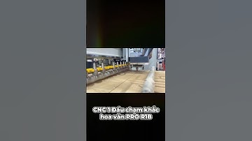 Chạm khắc hoa văn trên máy cnc 1 đầu PRO R1B #cabinetmaster #quocduy #cnc