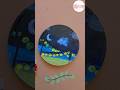 night view painting🥰|Beach night view|beach view|#ytshorts #art #nightview #acrylicpainting #paint