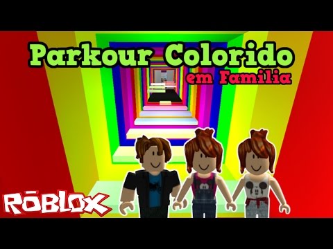 Roblox Parkour Colorido Especial Ferias Youtube - roblox parkour colorido com cris minegirl youtube