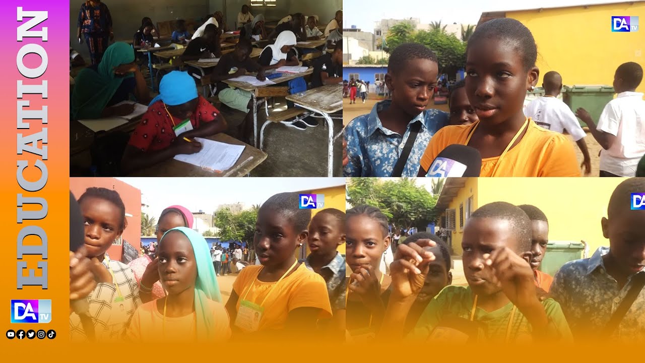 Démarrage des examens du CFEE et Entrée en 6e : les épreuves jugées abordable par les élèves