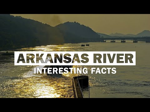 Video: Arkansas River (USA): length, basin area, main tributaries. Exploring the river valley