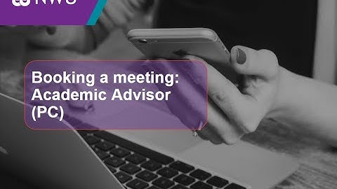 Video 2 Booking a meeting (PC)