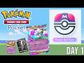The Grind has Started - Road to Master Ball Day 1