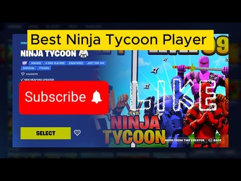 NINJA TYCOON 🥋 8333-6795-9710, de chreekz — Fortnite