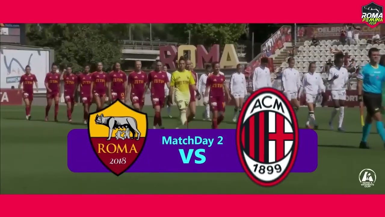RECAP : Serie A WOMEN'S CUP by ASRoma (Femminile)