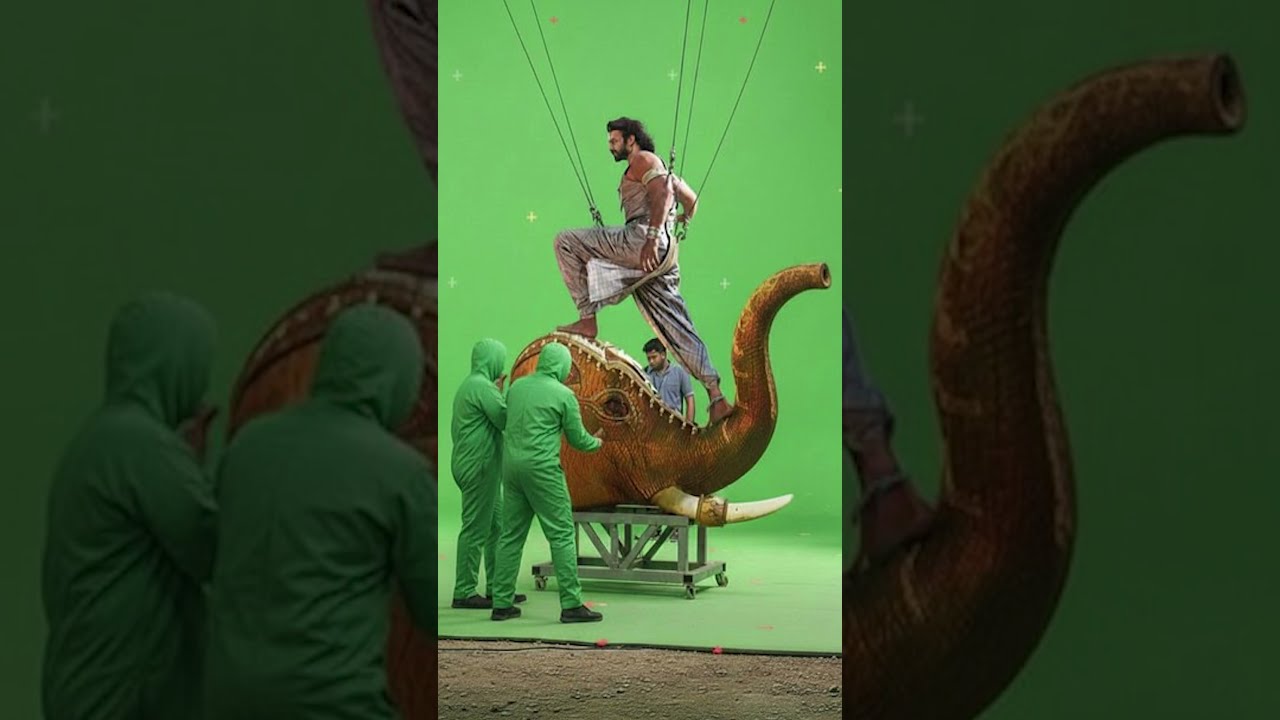 Bahubali Movie behind the scenes #bahubali #prabhas #ssrajamouli