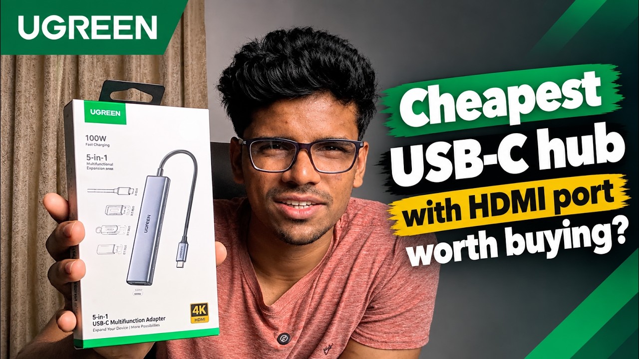 UGREEN 6-in-1 USB-C Multifunction Adapter