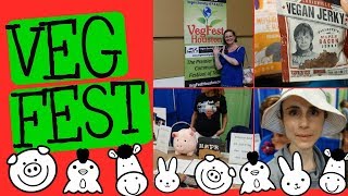 Houston VegFest 2018 Vlog| Dr Dray 🐰🐰