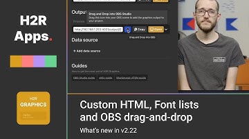 New in v2.22 - H2R Graphics