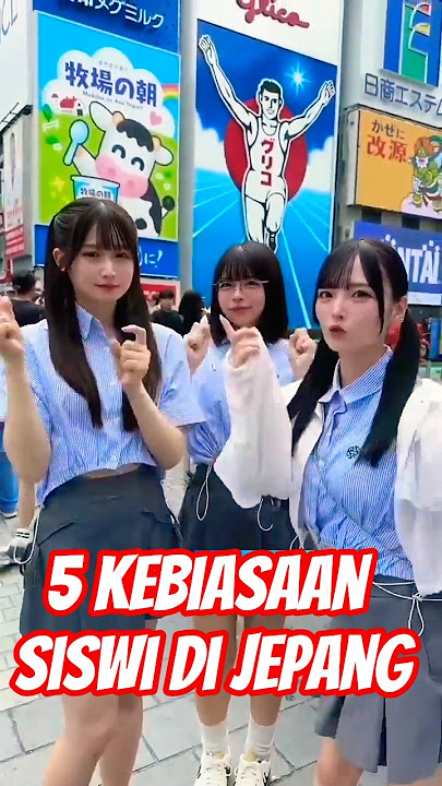 5 Kebiasaan siswi di jepang