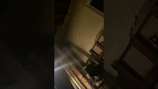 Leaking drainage pipe, Wake up! “Above the head… fix w/clay?!