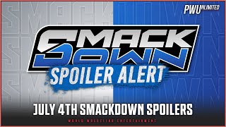 Friday Night Smackdown Spoilers For July 4Th
