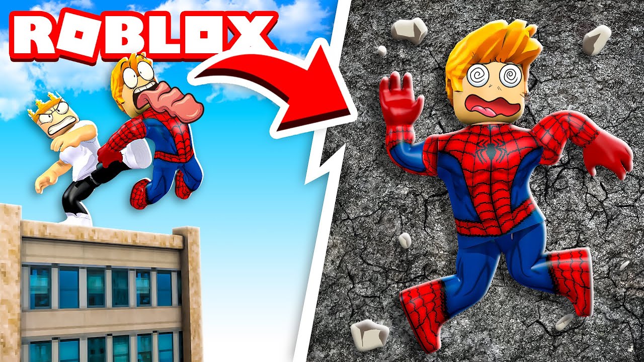 ROBLOX SPIDERMAN BROKEN BONES