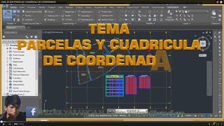 PARCELAS Y CUADRICULA DE COORDENADAS EN CIVIL 3D 2015  2024