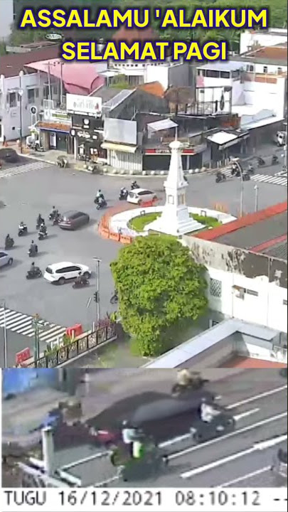 🔴 Tugu Jogja Pagi Ini Assalamu 'alaikum #jogja #tugujogja